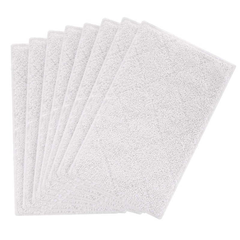 isinlive 8 Pack Cleaning Mop Pads Replacement Compatible with OApier S5 and Light n Easy Steam Mop Pads S3101 S7326 S3601 7688ANB 7688ANW 7618ANB 7618ANW Floor Steam Cleaner and S6 S15 S1 S4 S5 S12 - Image 1